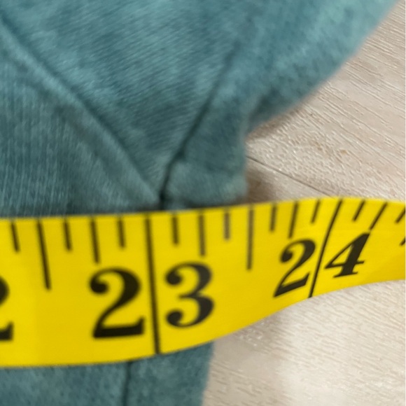 The Mountain Unisex Medium Wolf Spirit Hooded Sweatshirt Tie Dye Teal Hoodie - Picture 13 of 16